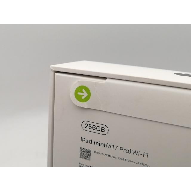 未使用】Apple 【Wi-Fi】 iPad mini（A17Pro/2024） 256GB スペース