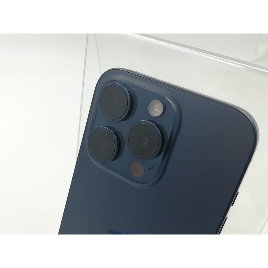 【中古】Apple 国内版 【SIMフリー】 iPhone 15 Pro 256GB ブルーチタニウム MTUG3J/A【千葉】保証期間１ヶ月【ランクB】の画像