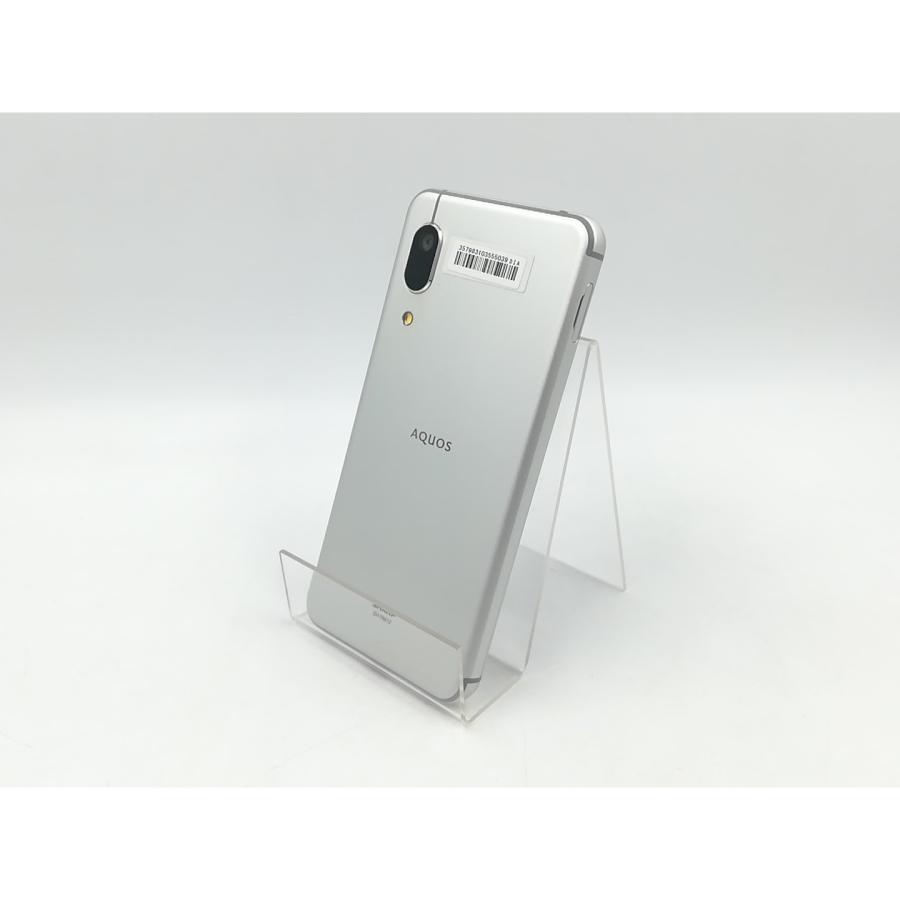 中古】SHARP 楽天モバイル 【SIMフリー】 AQUOS sense3 lite シルバー 
