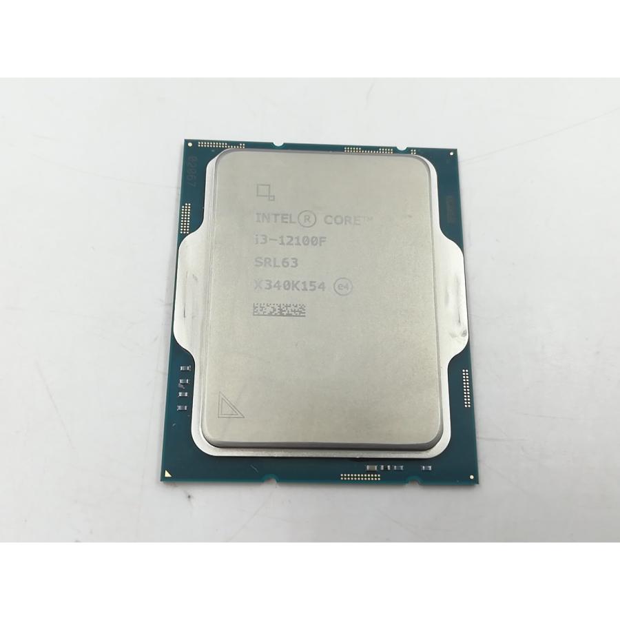 中古】Intel Core i3-12100F(3.3GHz) Box LGA1700/4C(P:4C/E:0C)/8T/L3