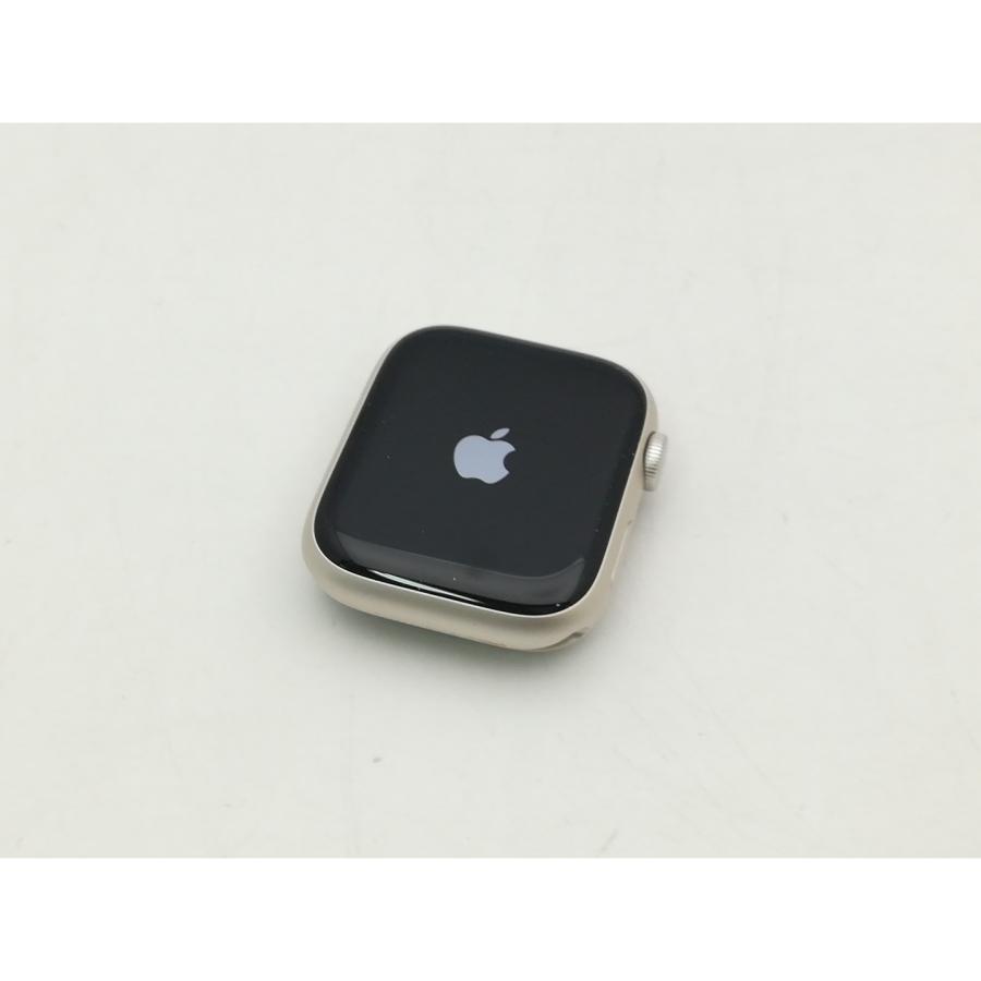 中古】Apple Apple Watch Series8 45mm GPS スターライトアルミニウム 