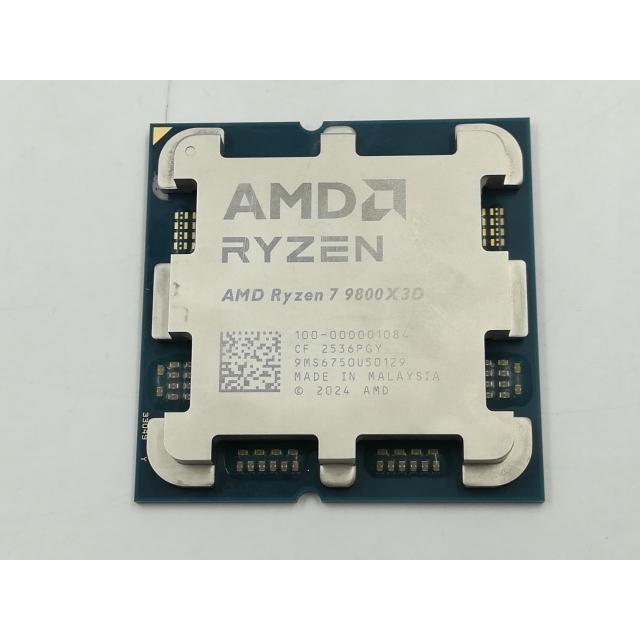 中古】AMD Ryzen 7 9800X3D (4.7GHz/TC:5.2GHz) bulk AM5/8C/16T/L3 