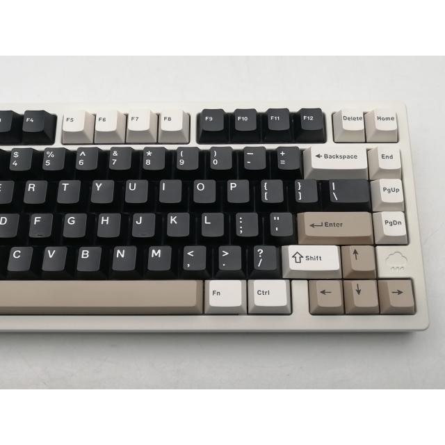 中古】N/B WOBKEY Rainy 75キーボード ホワイト 英字配列【千葉】保証