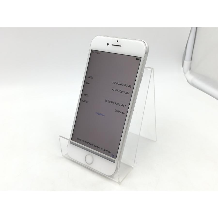 中古】Apple au 【SIMロック解除済み】 iPhone 8 64GB シルバー MQ792J