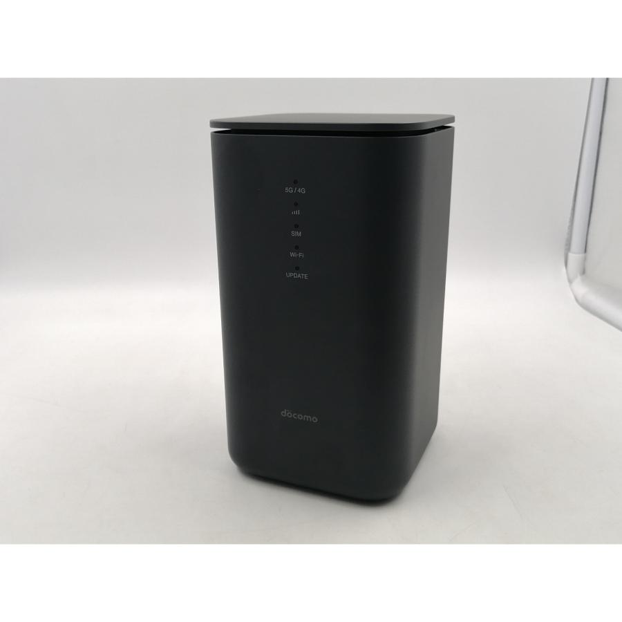 中古】SHARP docomo 【SIMフリー】 home 5G HR02 [ダークグレー]【千葉