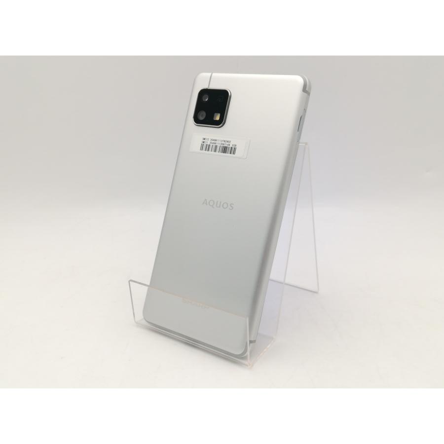 中古】SHARP 楽天モバイル 【SIMフリー】 AQUOS sense4 lite シルバー 