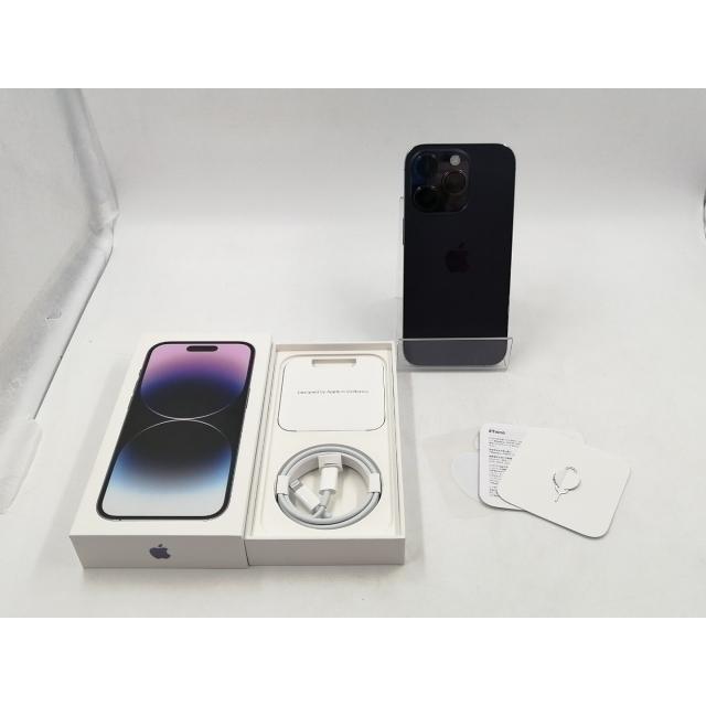 中古】Apple 国内版 【SIMフリー】 iPhone 14 Pro 256GB ディープ