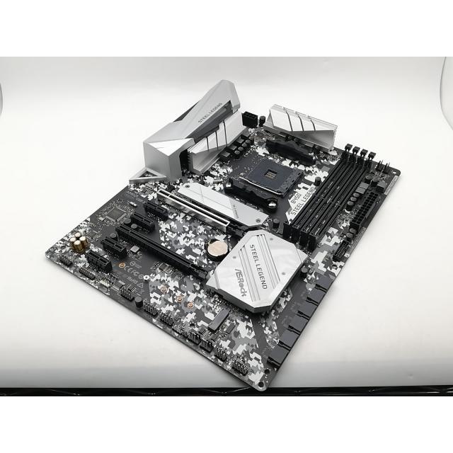 中古】ASRock B450 Steel Legend B450/AM4/ATX【千葉】保証期間1週間