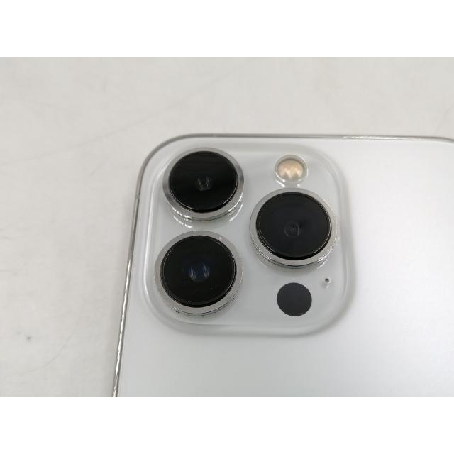 【中古】Apple SoftBank 【SIMフリー】 iPhone 13 Pro 128GB シルバー MLUF3J/A【千葉】保証期間１ヶ月【ランクC】の画像