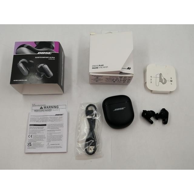中古】BOSE QuietComfort Ultra Earbuds [ブラック]【ECセンター】保証