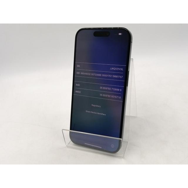 【中古】Apple 国内版 【SIMフリー】 iPhone 15 Pro 256GB ブルーチタニウム MTUG3J/A【千葉】保証期間１ヶ月【ランクA】の画像