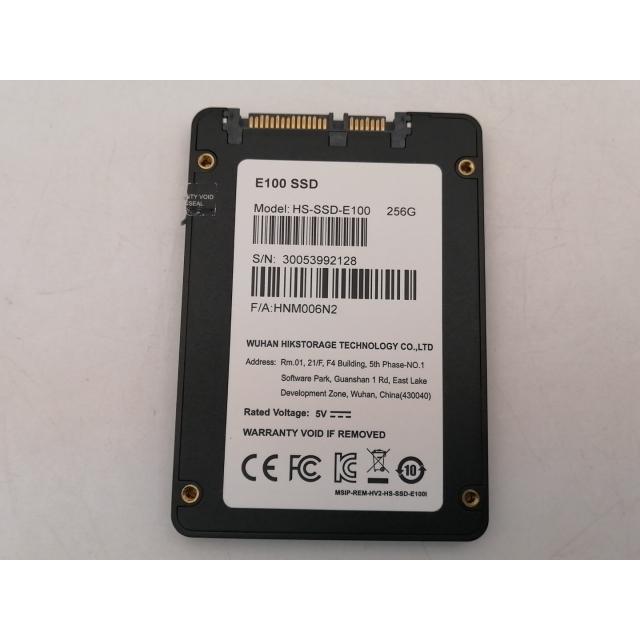 中古】HIKVISION HS-SSD-E100/256G 256GB SSD 6GbpsSATA【千葉】保証