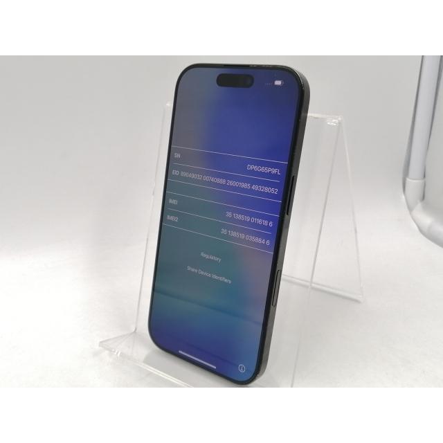 中古】Apple 国内版 【SIMフリー】 iPhone 16 Pro 256GB ブラック