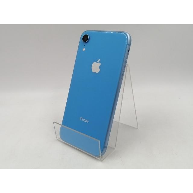 中古】Apple au 【SIMロック解除済み】 iPhone XR 128GB ブルー MT0U2J 