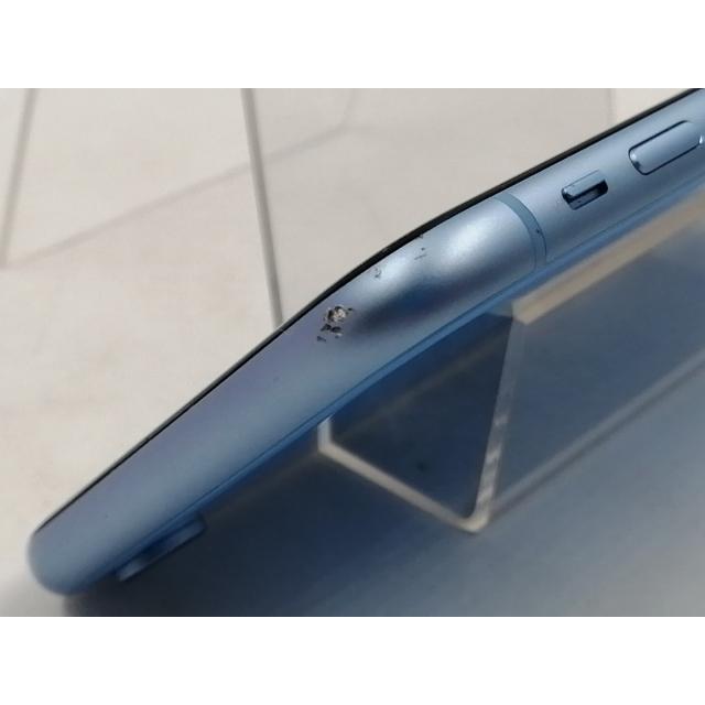 中古】Apple au 【SIMロック解除済み】 iPhone XR 128GB ブルー MT0U2J 