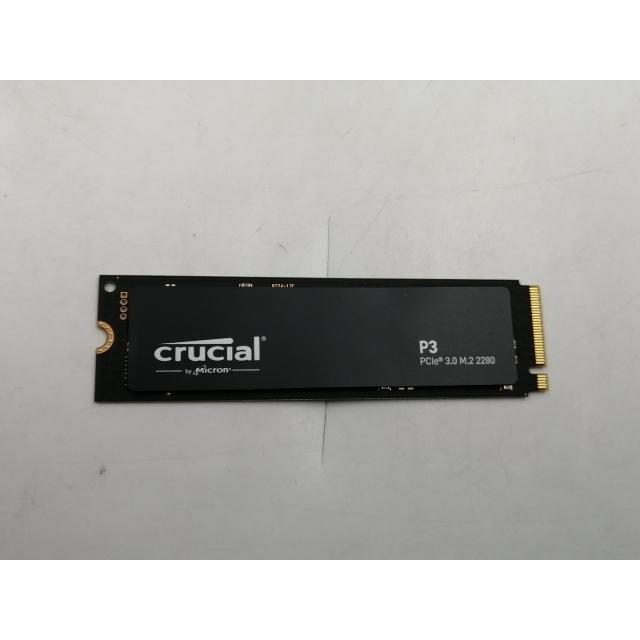 中古】Crucial P3(CT1000P3SSD8) 1TB/M.2 2280(PCIe3.0 NVMe)【千葉