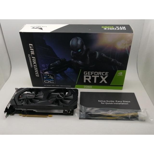 中古】玄人志向 GG-RTX2060-E6GB/DF2 RTX2060/6GB(GDDR6)/PCI-E【千葉