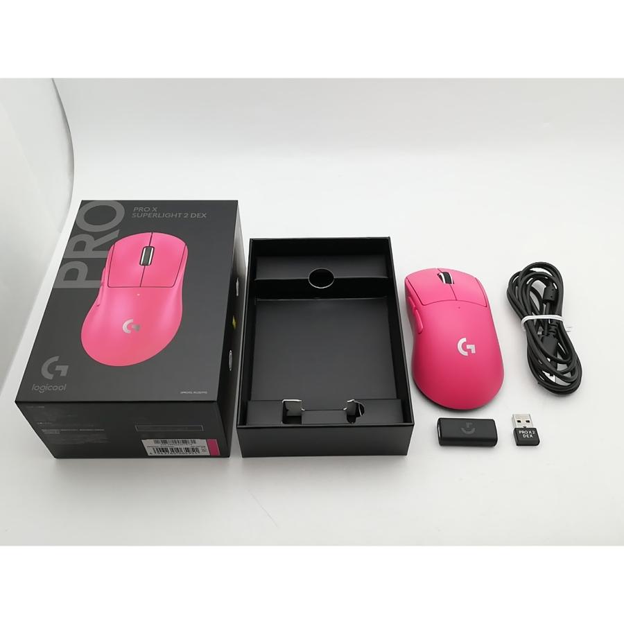 PC周辺機器 logicool PRO X SUPERLIGHT 2 DEX マゼンタ