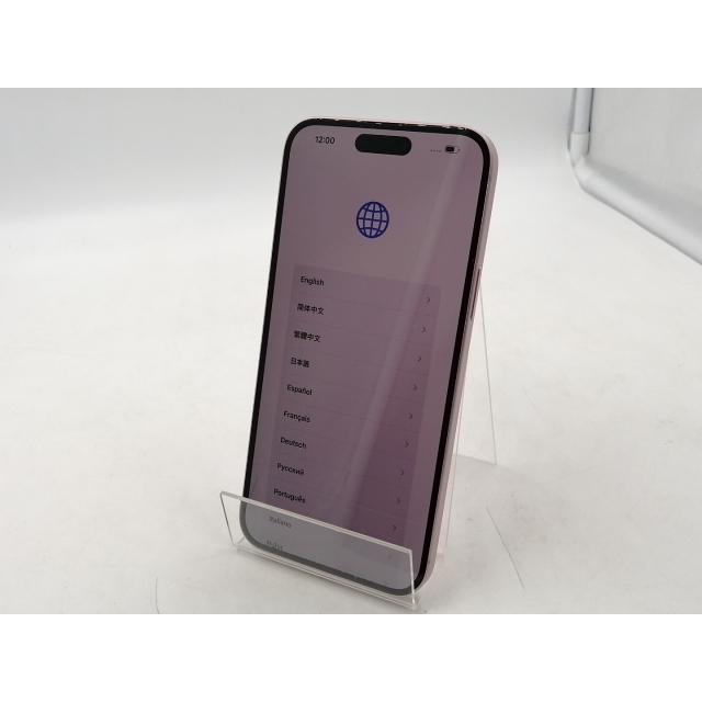 【中古】Apple 国内版 【SIMフリー】 iPhone 15 Plus 128GB ピンク MU093J/A【千葉】保証期間１ヶ月【ランクA】の画像