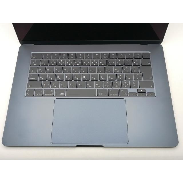 【中古】Apple MacBook Air 15インチ  M2(CPU:8C/GPU:10C) 8GB/512GB ミッドナイト MQKX3J/A (M2,2023)【千葉】保証期間１ヶ月【ランクB】の画像