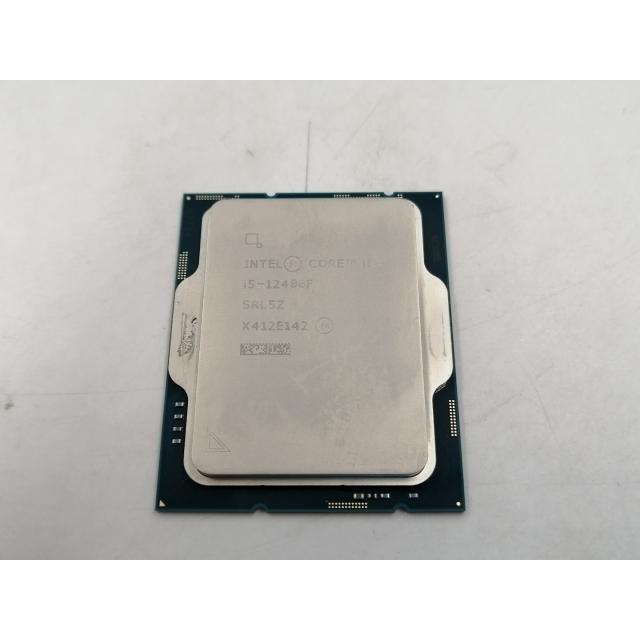 中古】Intel Core i5-12400F(2.5GHz) Box LGA1700/6C(P:6C/E:0C)/12T 