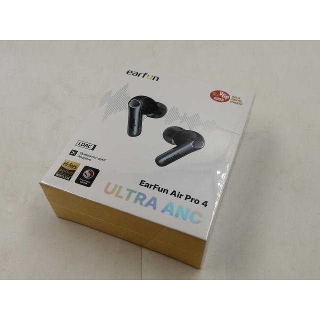 Earfun Air Pro 4+ 未開封 未使用】EarFun EarFun Air Pro 4 [Black]【千葉】保証期間1ヶ月