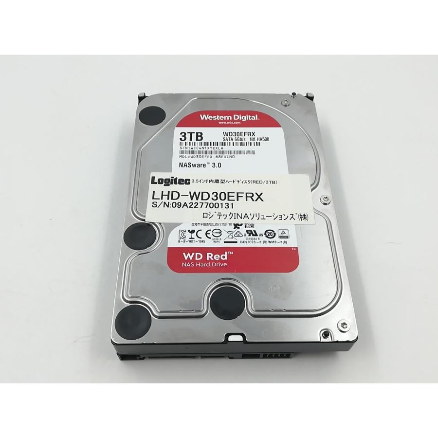 中古】W.D. WD30EFRX WD Red 3TB/5400rpm/64MB/6Gbps【千葉