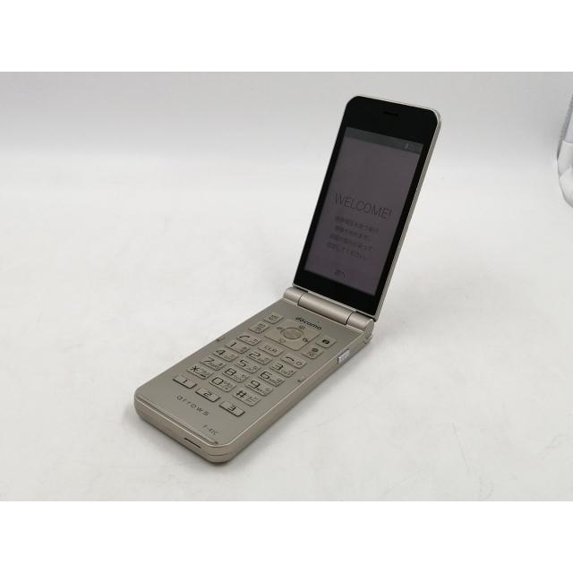 【美品】arrows ケータイ ベーシック F-41C ゴールド SIMフリー arrows F-41C ケータイ ベーシック ゴールド SIMフリー 中古 ガラケー