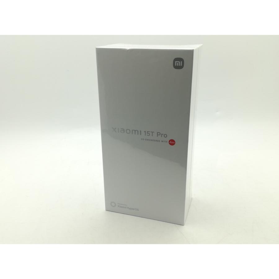 Xiaomi 15T 12GB 256GB 国内版simフリー 新品未開封 未使用】Xiaomi 国内版 【SIMフリー】 Xiaomi 15T Pro ブラック 12GB