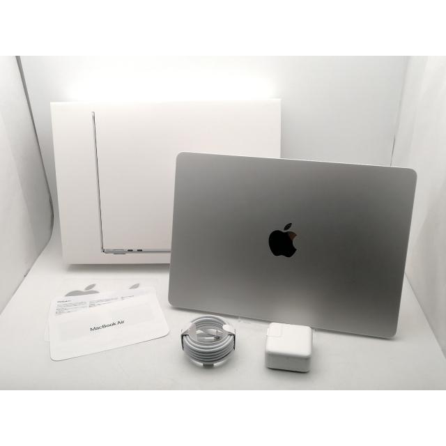 【中古】Apple MacBook Air 13インチ  M2(CPU:8C/GPU:8C) 8GB/256GB シルバー MLXY3J/A (M2,2022)【千葉】保証期間１ヶ月【ランクA】の画像