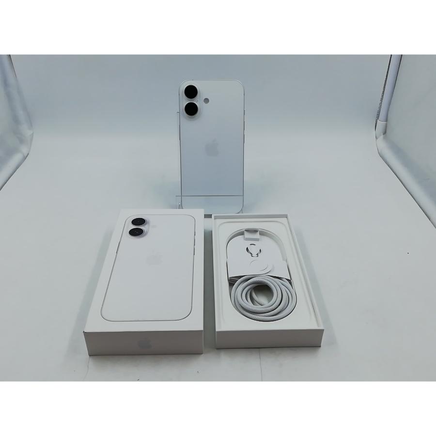 中古】Apple 国内版 【SIMフリー】 iPhone 16 256GB ホワイト MYDX3J/A