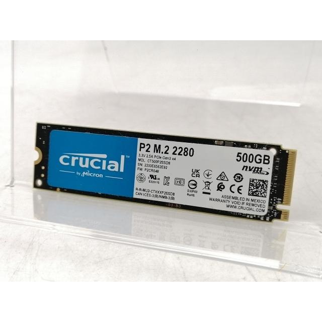 中古 Crucial P2 M.2 2280 500GB SSD Crucial P2 500GB M.2 Internal SSD (CT500P2SSD8) for sale online | eBay