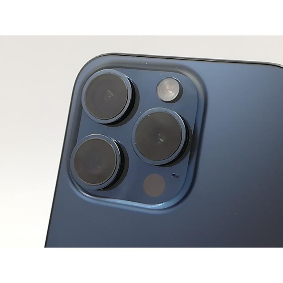 【中古】Apple 国内版 【SIMフリー】 iPhone 15 Pro 128GB ブルーチタニウム MTUA3J/A【千葉】保証期間１ヶ月【ランクA】の画像