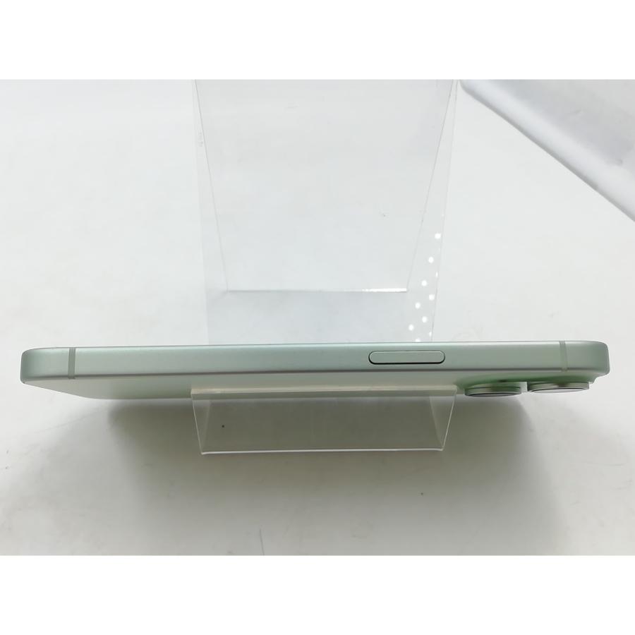 【中古】Apple 国内版 【SIMフリー】 iPhone 15 128GB グリーン MTMM3J/A【千葉】保証期間１ヶ月【ランクA】の画像