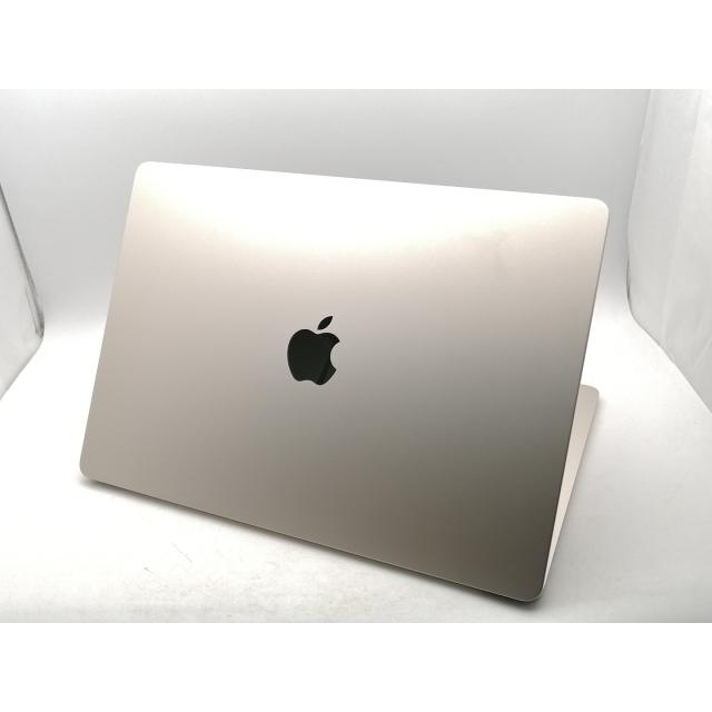 【中古】Apple MacBook Air 15インチ CTO (M3,2024) スターライト M3(CPU:8C/GPU:10C)/16G/512G【千葉】保証期間１ヶ月【ランクA】の画像