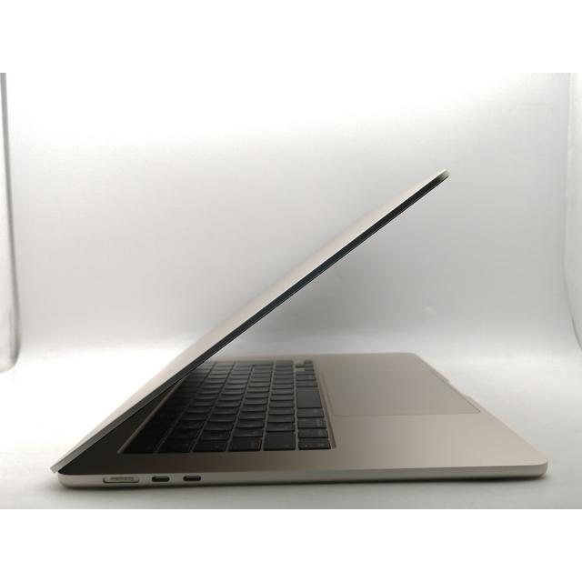 【中古】Apple MacBook Air 15インチ CTO (M3,2024) スターライト M3(CPU:8C/GPU:10C)/16G/512G【千葉】保証期間１ヶ月【ランクA】の画像