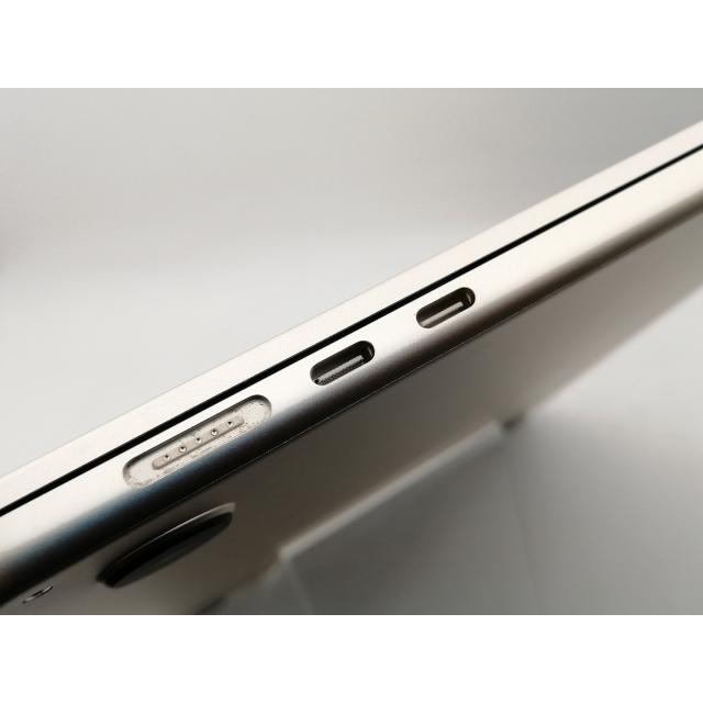 【中古】Apple MacBook Air 15インチ CTO (M3,2024) スターライト M3(CPU:8C/GPU:10C)/16G/512G【千葉】保証期間１ヶ月【ランクA】の画像