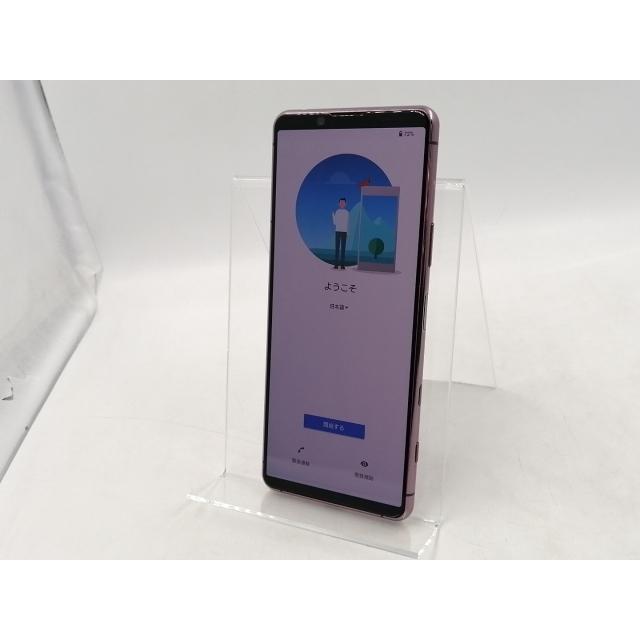 中古】SONY au 【SIMロック解除済み】 Xperia 5 II ピンク 8GB 128GB 