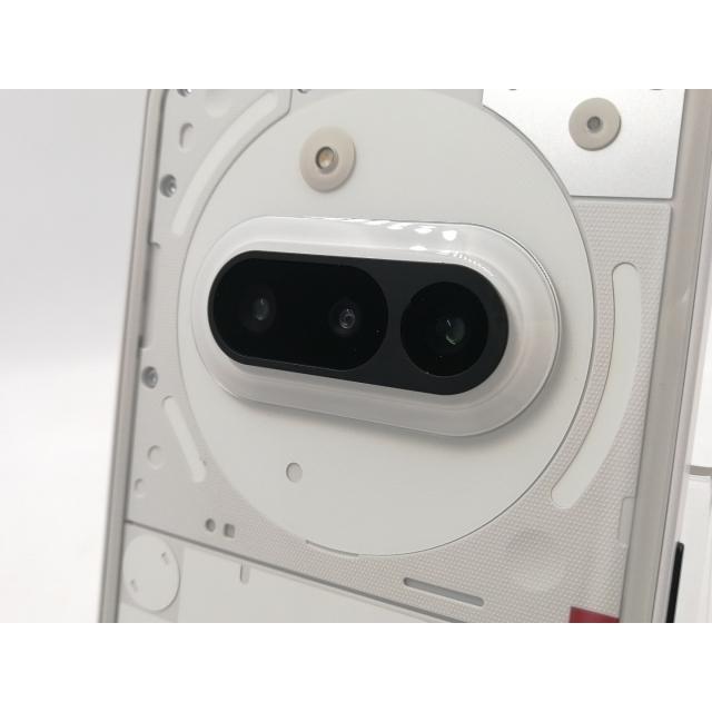 【中古】NOTHING 国内版 【SIMフリー】 Nothing Phone (3a) ホワイト 8GB 128GB【千葉】保証期間１ヶ月【ランクB】の画像