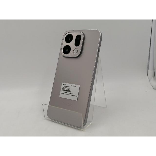 中古】Oppo 国内版 【SIMフリー】 OPPO Find X9 チタニウムグレー 16GB