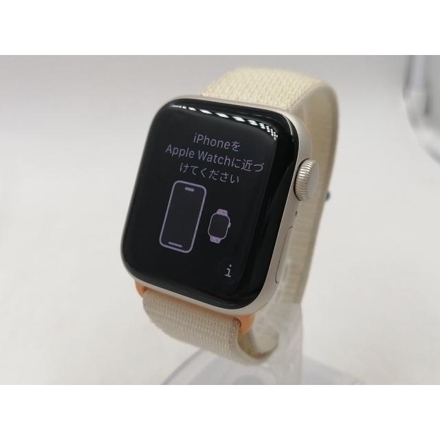 Apple Watch - 新品未開封品 Apple Watch SE2 40mm スターライト 中古】Apple Apple Watch SE2 40mm GPS スターライトアルミニウム