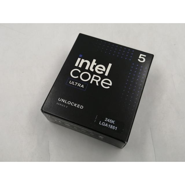 【未使用品】Intel Core Ultra 5 245K 未使用】Intel Core Ultra 5 245K(4.2GHz) Box LGA1851/14C(P:6C/E:8C