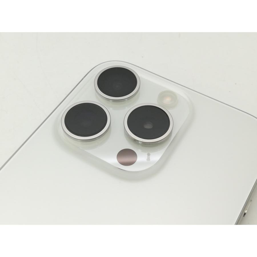 【中古】Apple 国内版 【SIMフリー】 iPhone 15 Pro 256GB ホワイトチタニウム MTUD3J/A【千葉】保証期間１ヶ月【ランクA】の画像