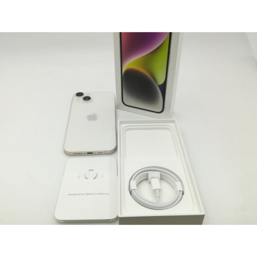 中古】Apple docomo 【SIMフリー】 iPhone 14 128GB スターライト