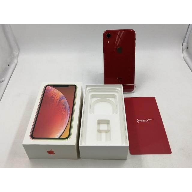 中古】Apple au 【SIMロック解除済み】 iPhone XR 64GB (PRODUCT)RED