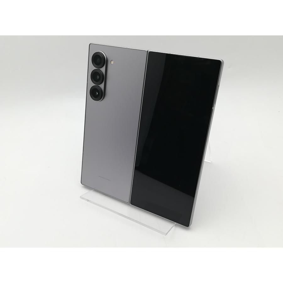 中古】SAMSUNG 国内版 【SIMフリー】 Galaxy Z Fold6 シルバーシャドウ