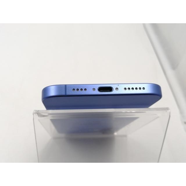 【中古】Apple 国内版 【SIMフリー】 iPhone 16 Plus 128GB ウルトラマリン MXVE3J/A【千葉】保証期間１ヶ月【ランクB】の画像