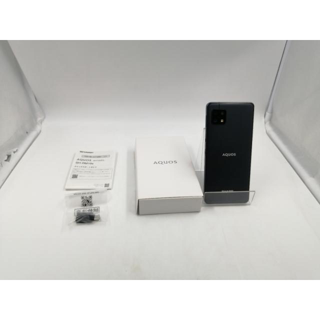 中古】SHARP 楽天モバイル 【SIMフリー】 AQUOS sense6s ブラック 4GB