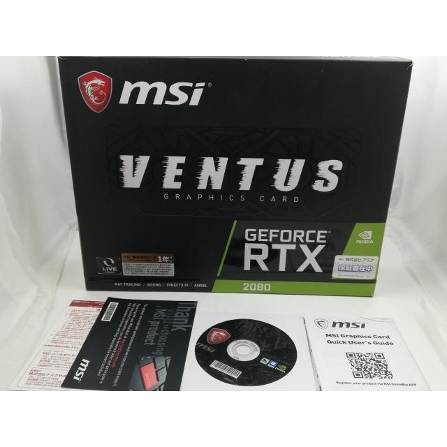 【中古】MSI GeForce RTX 2080 VENTUS 8G RTX2080/8GB(GDDR6)/PCI-E【千葉】保証期間１週間_8