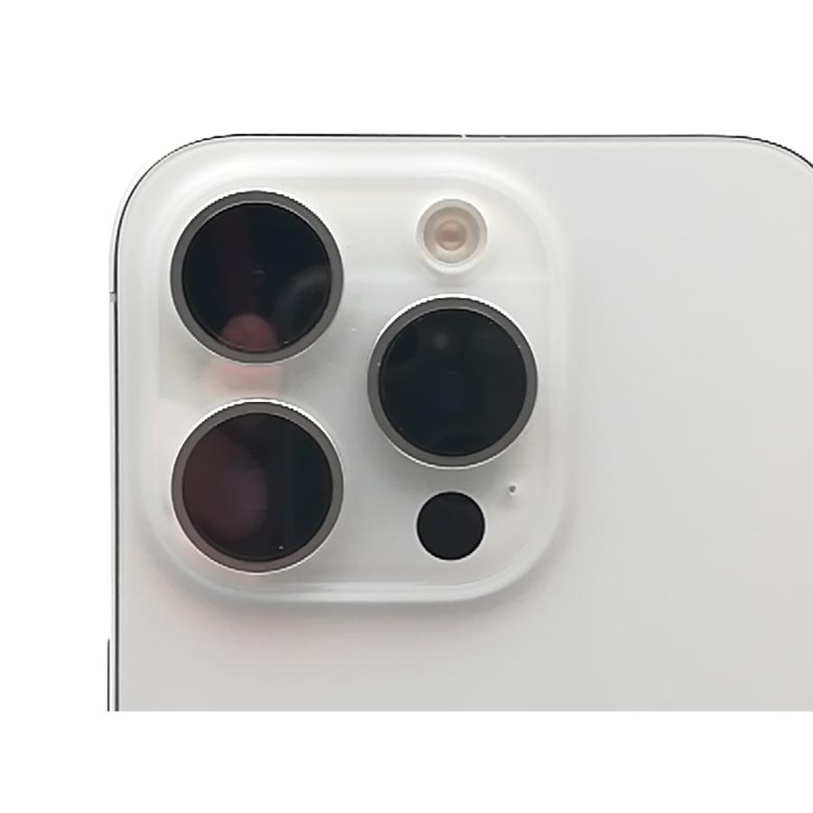 【中古】Apple 国内版 【SIMフリー】 iPhone 15 Pro 256GB ホワイトチタニウム MTUD3J/A【千葉】保証期間１ヶ月【ランクB】の画像